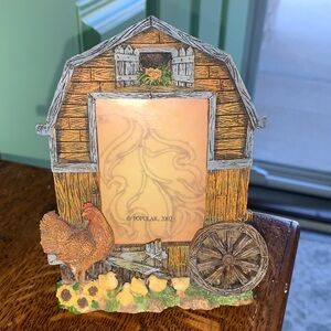 Hen & Chicks Picture Frame